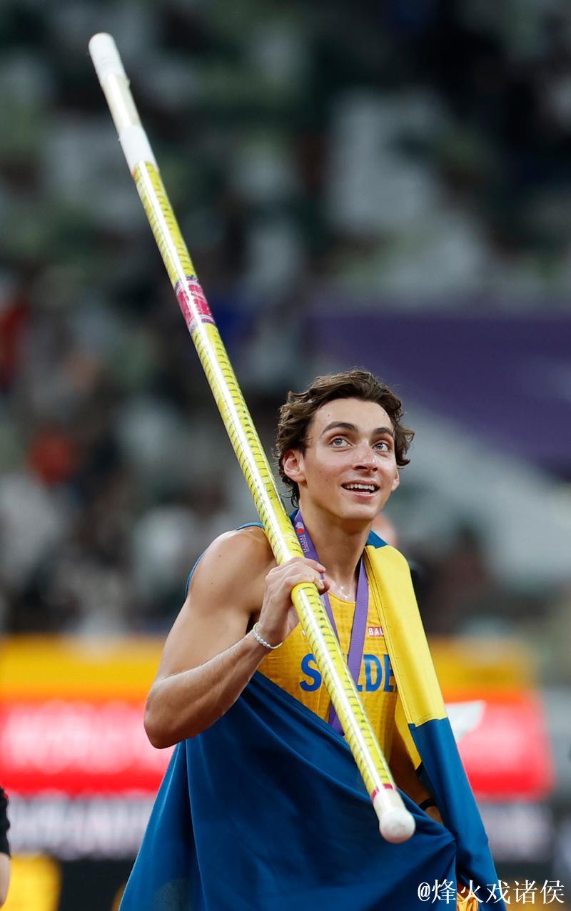 6米30！杜普兰蒂斯再破撑竿跳高世界纪录夺冠