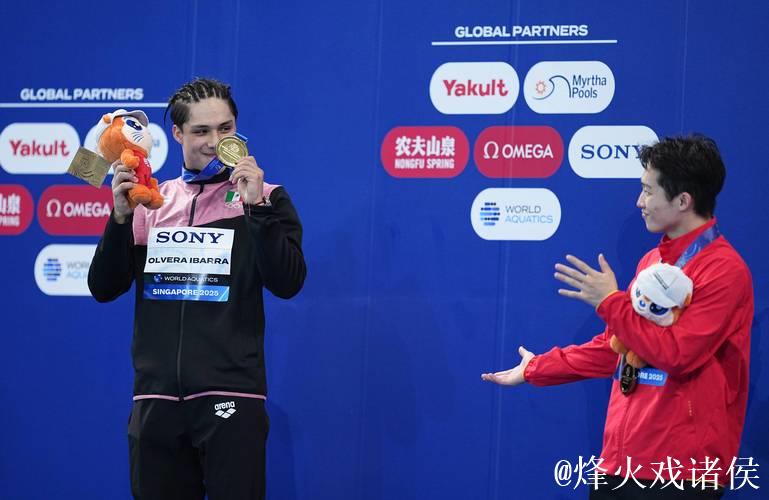 世锦赛男子3米板：曹缘夺银，王宗源摘铜