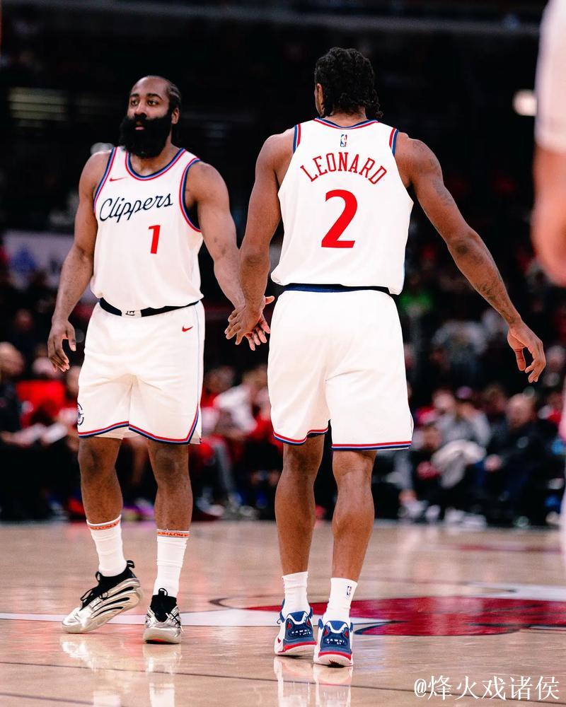 快船121-105大胜篮网 哈登砍31+4+6伦纳德贡献26分